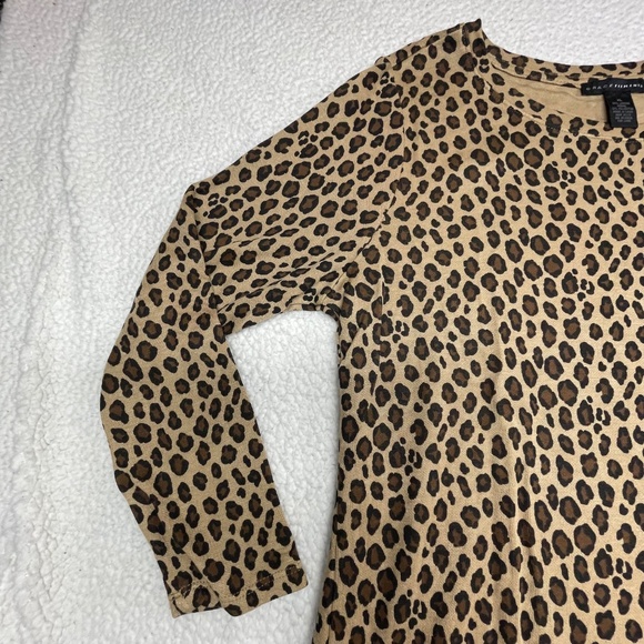 Women’s Grace Elements XL Leopard Print Top - Picture 6 of 12